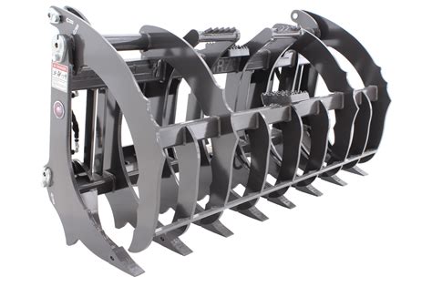 skid steer rake grapple|titan 72x22 root rake grapple.